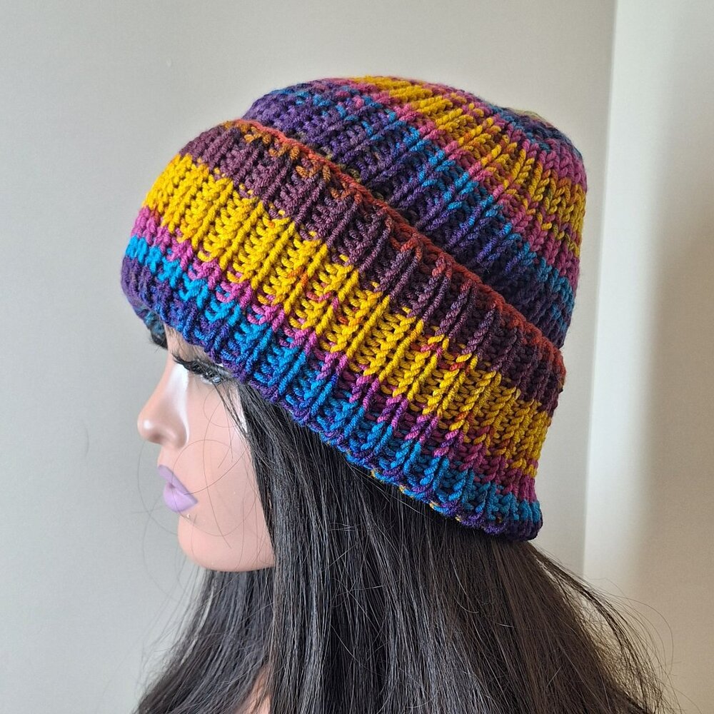 Handmade Multicolor Soft Hat Beanie